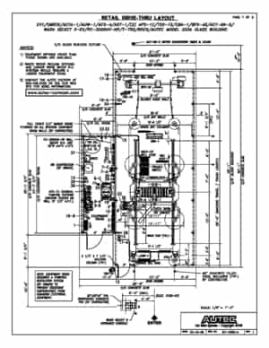 florida car wash equipment express tunnel building drawing 1